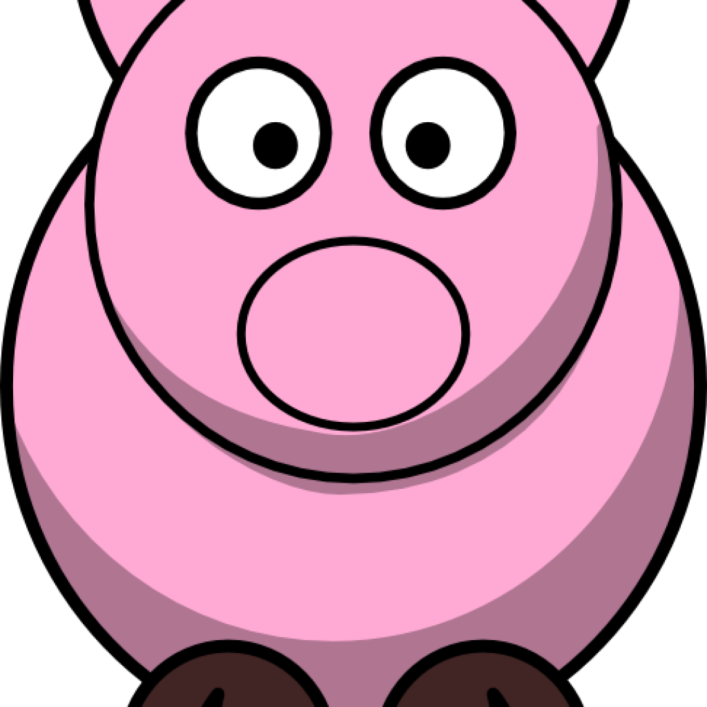 Weird Clipart Weird Pig Clip Art At Clker Vector Clip - Pig Clip Art (1024x1024)