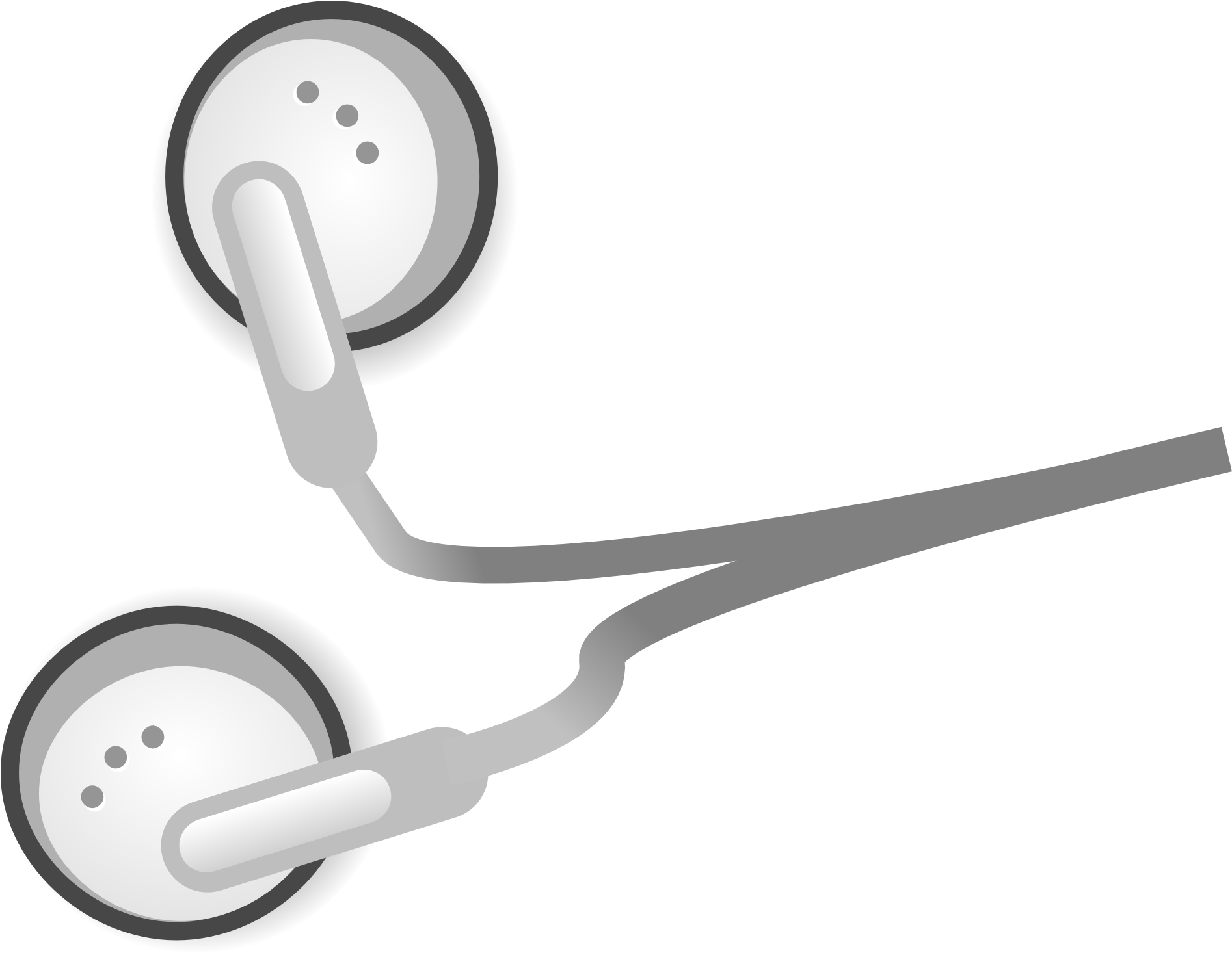 Headphones Apple Earbuds Xc9couteur Drawing Clip Art - Ear Phones Clip Art (1920x1468)