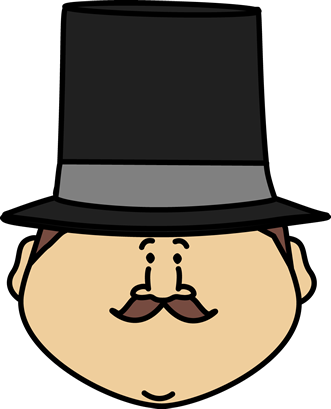 Circus Ringmaster Face Clip Art - Circus Ringmaster Face Clipart (331x409)