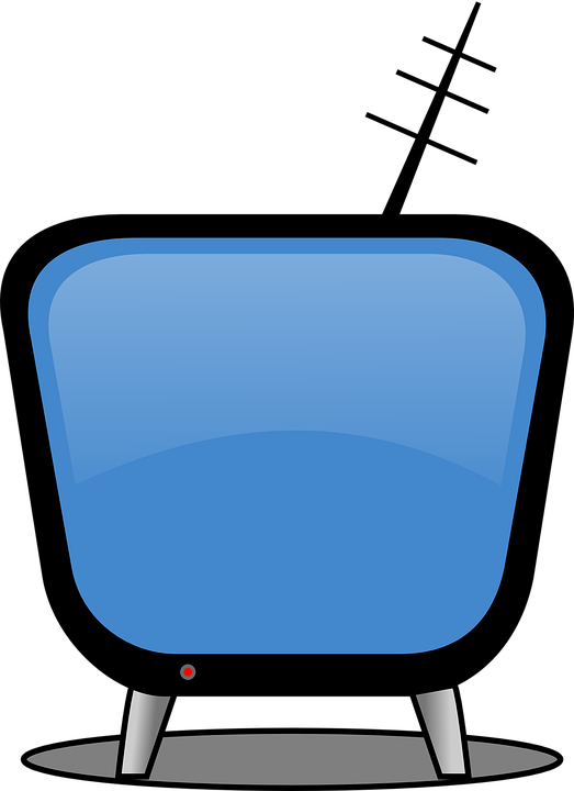 Tv Clip Art (523x720)