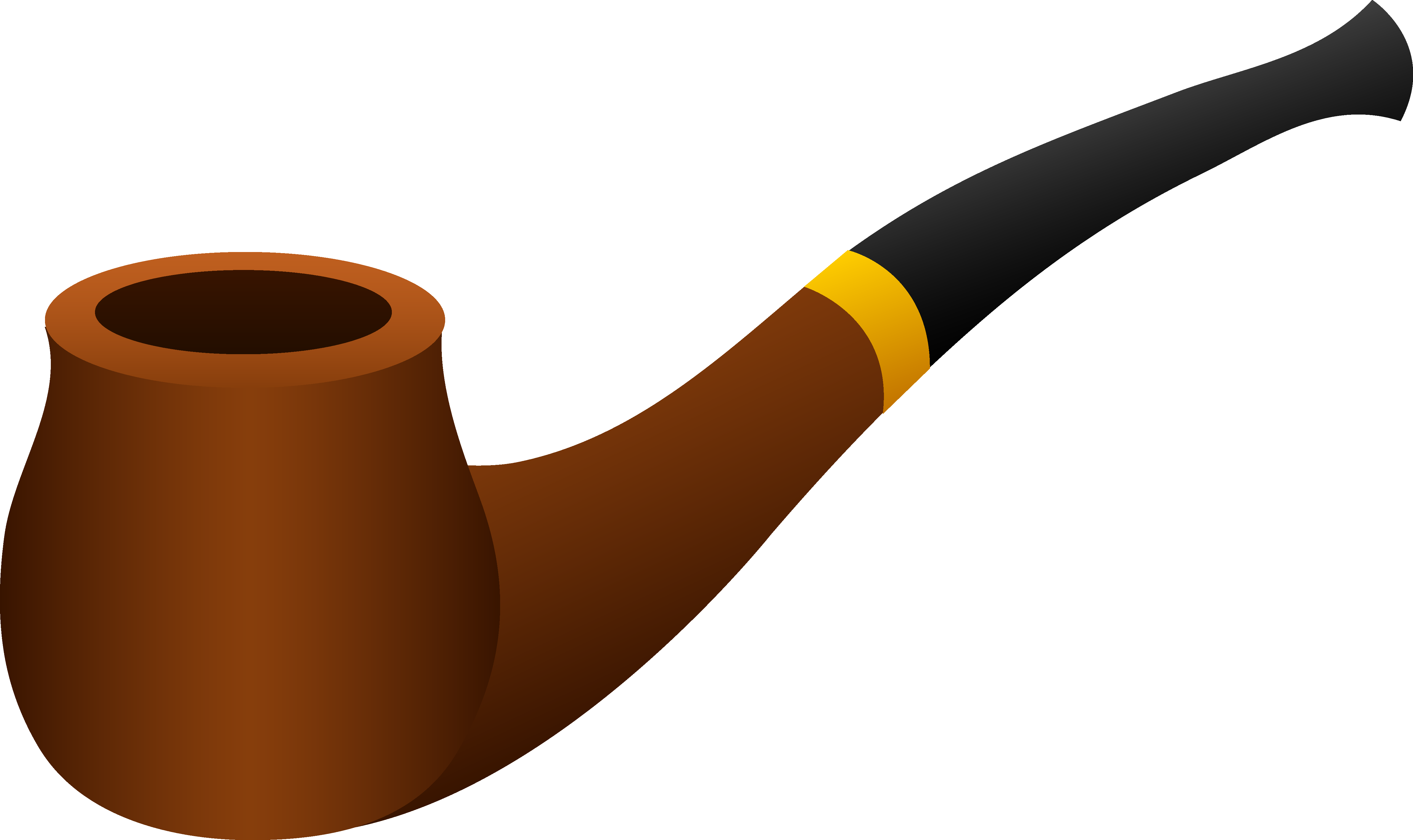 Sherlock - Corn Cob Pipe Clipart (5117x3043)