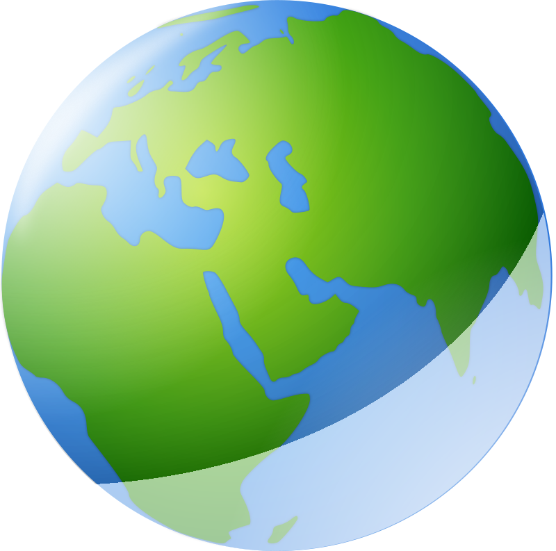 Cartoon - World Png (1024x1024)