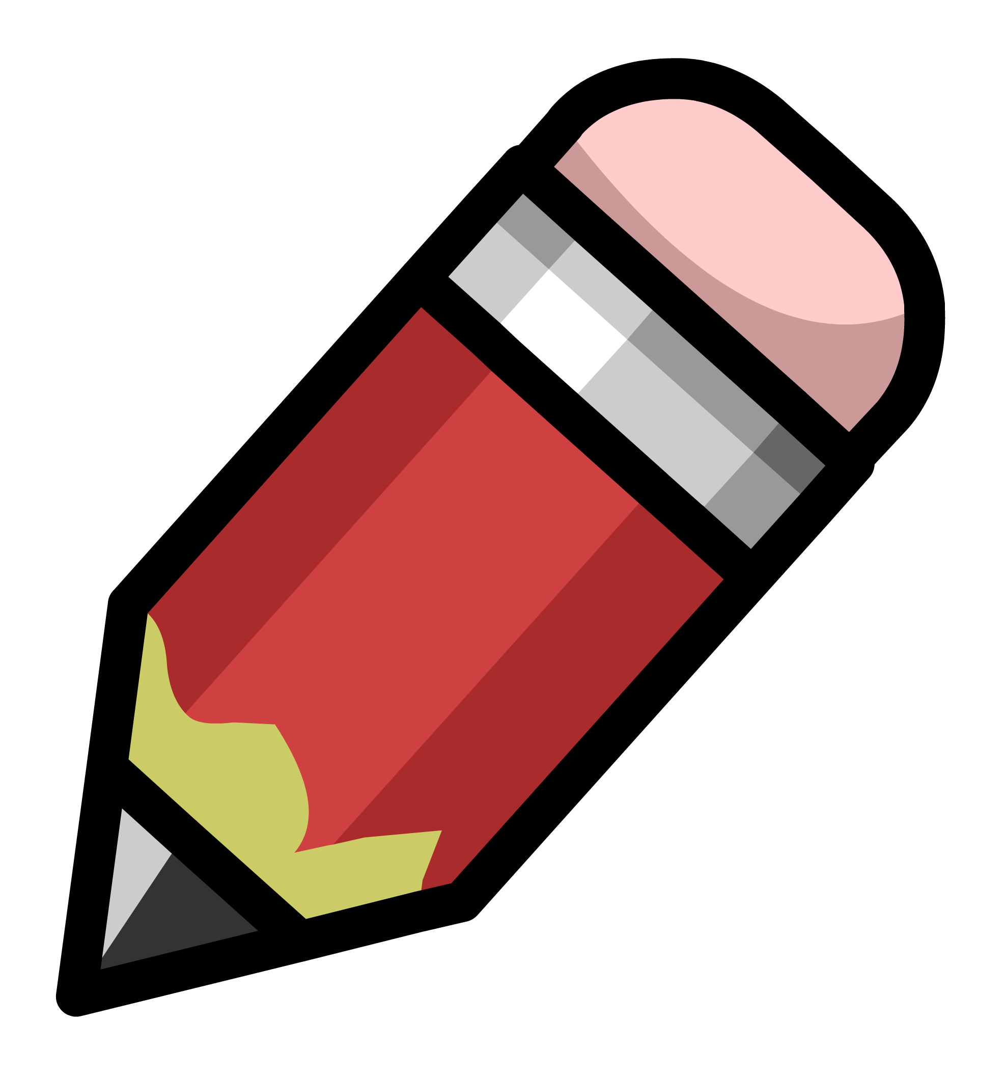 Pencil Pin - Club Penguin Pencil Pin (1974x2117)