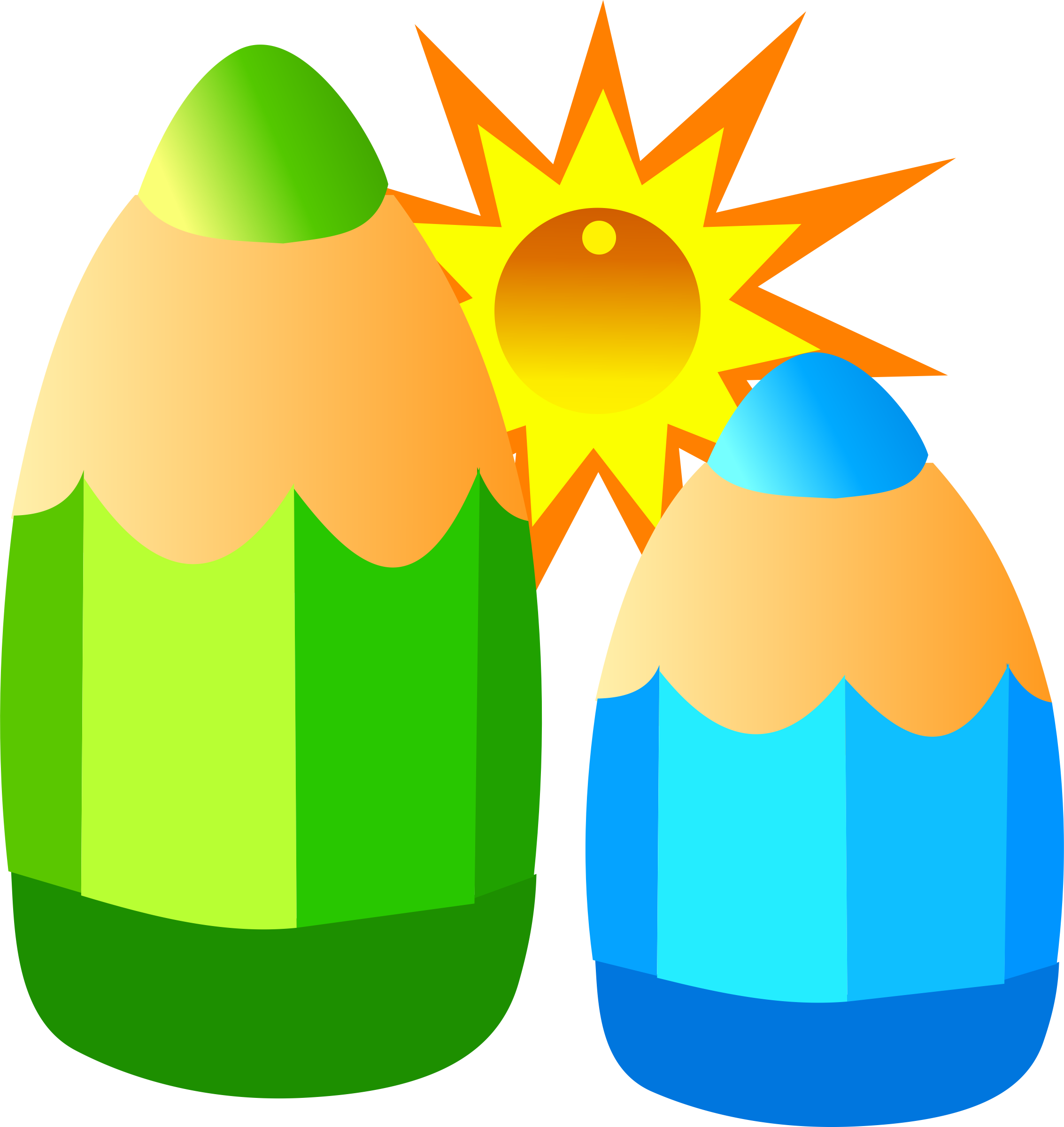 Clip Art Tags - Object Small And Big (2266x2400)