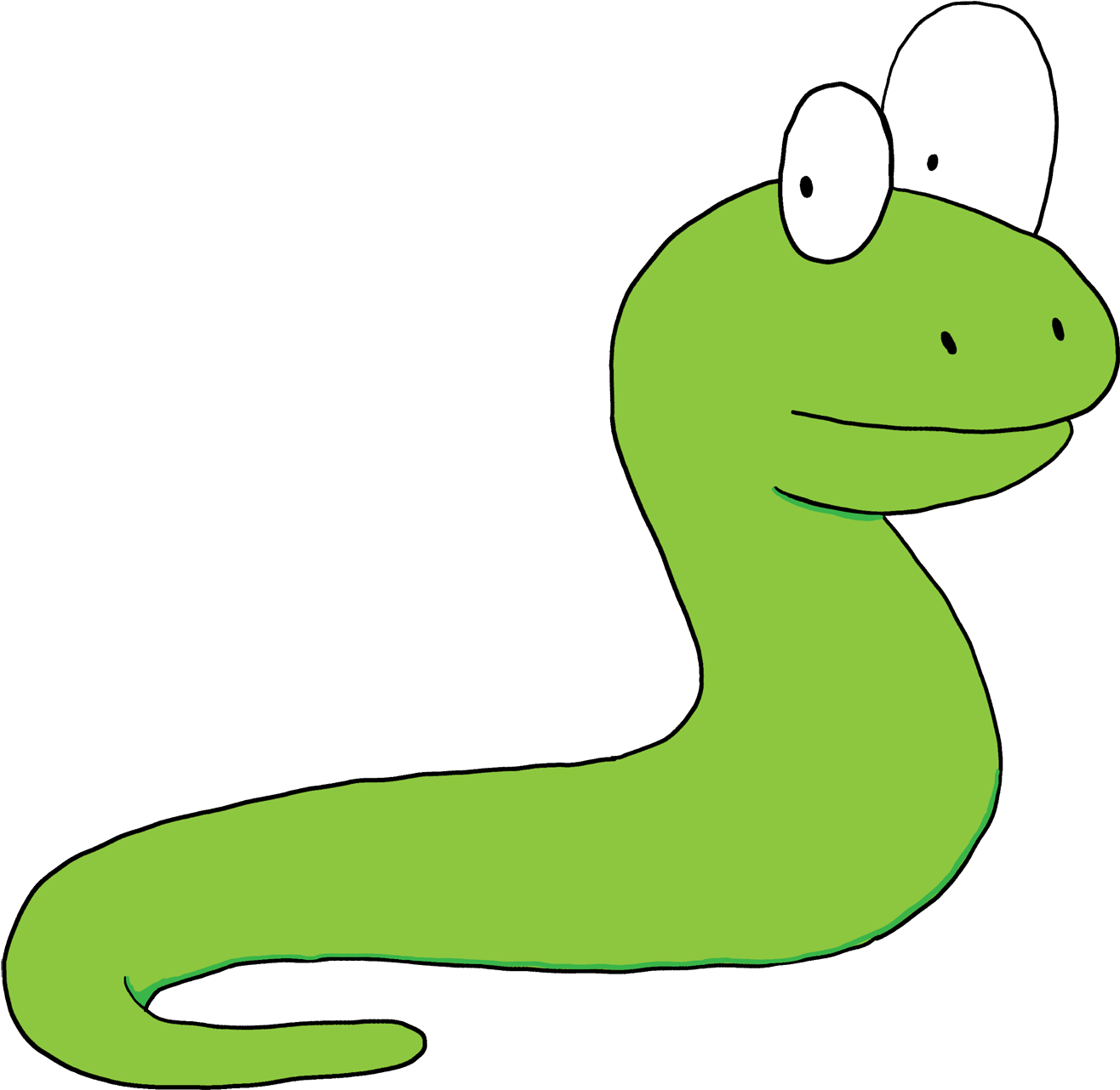 Worm Clip Art - Boa (1350x1331)