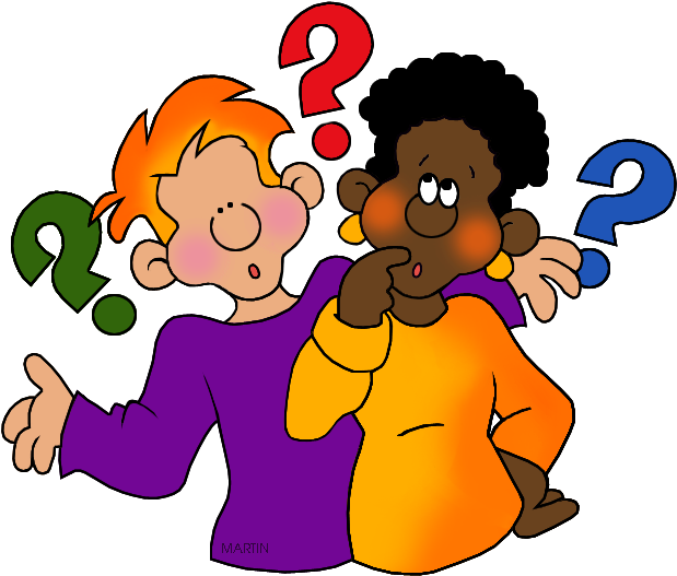 Questioning - Phillip Martin Clipart Question (728x603)