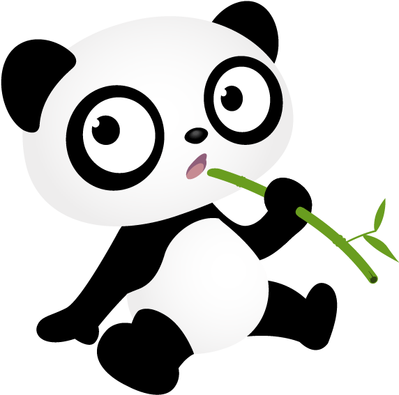 Panda Clipart Transparent Background - Kim Names (800x700)