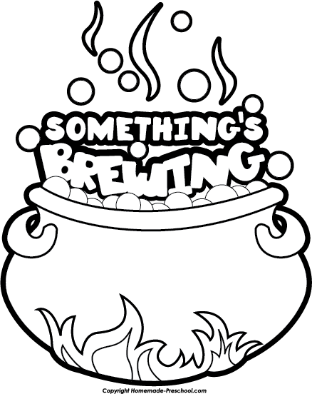Witches Brew Black And White (438x552)