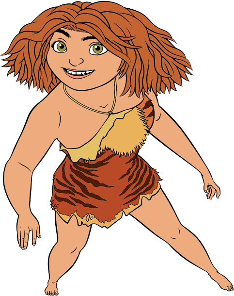 Belt The Sloth Eep - Eep Croods Cartoon (487x617)
