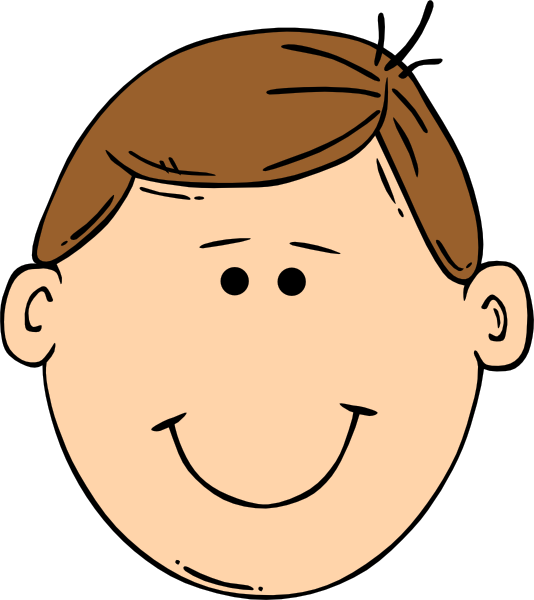 Head Clip Art (534x600)
