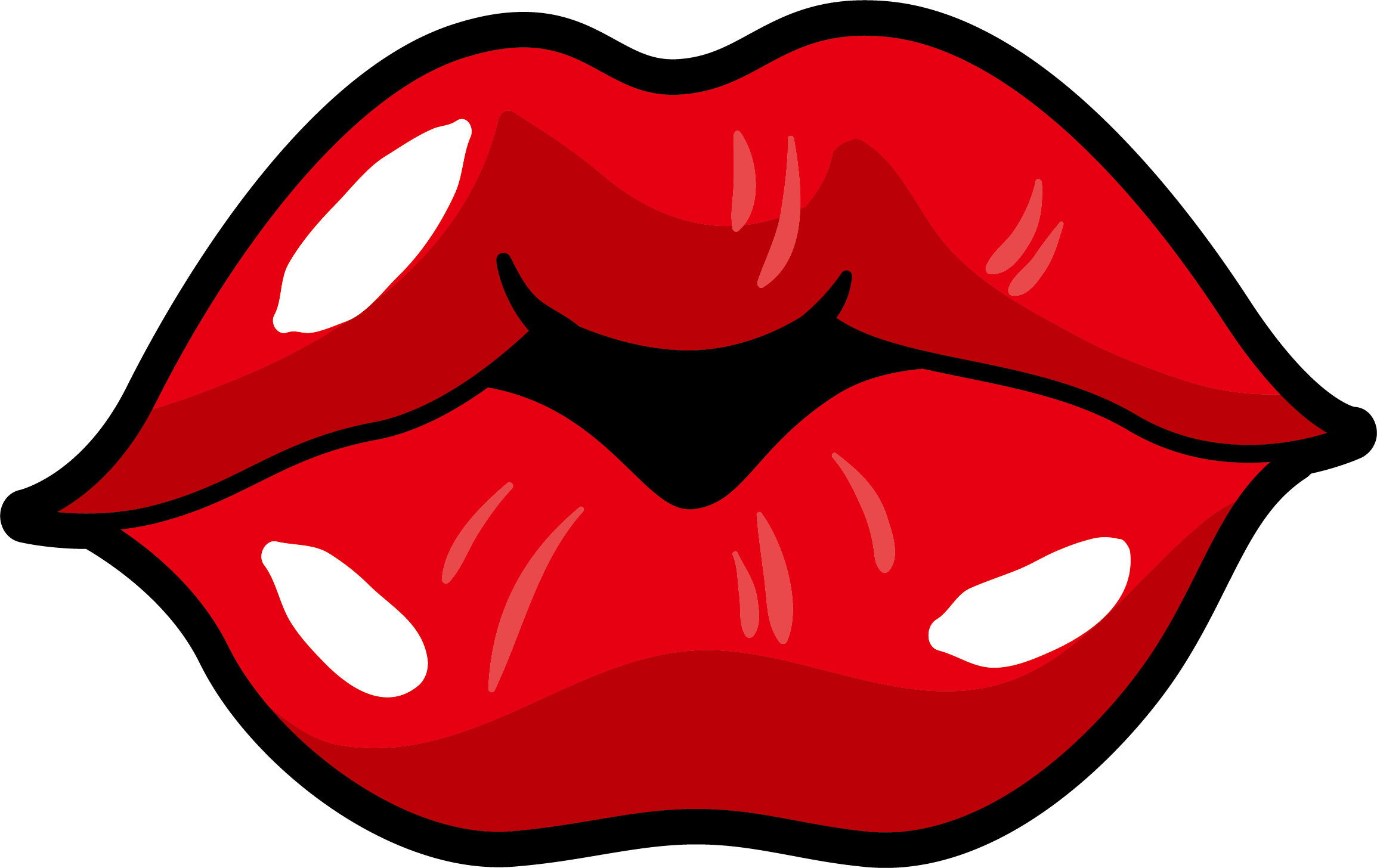 Lip Euclidean Vector Clip Art - Decagono Regular (2309x1456)