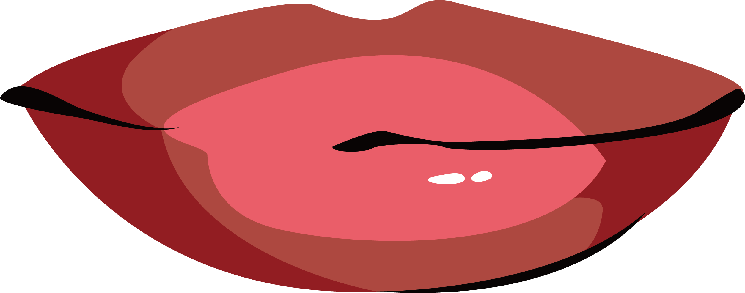 Lipstick Euclidean Vector - Euclidean Vector (2506x986)