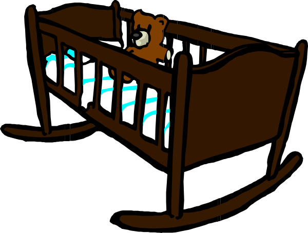 Crib Clipart (600x454)