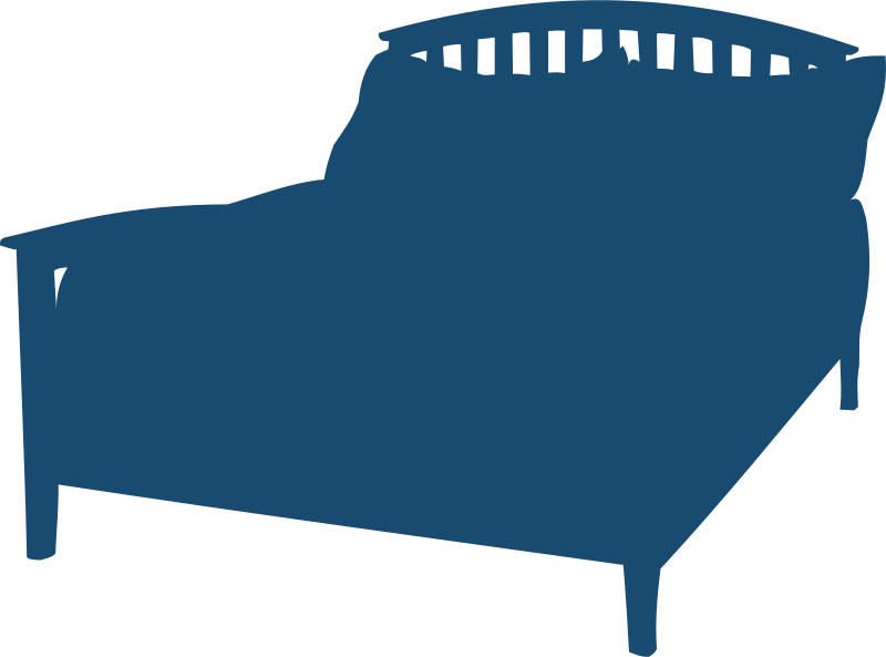 Bed Clipart Transparent (800x593)