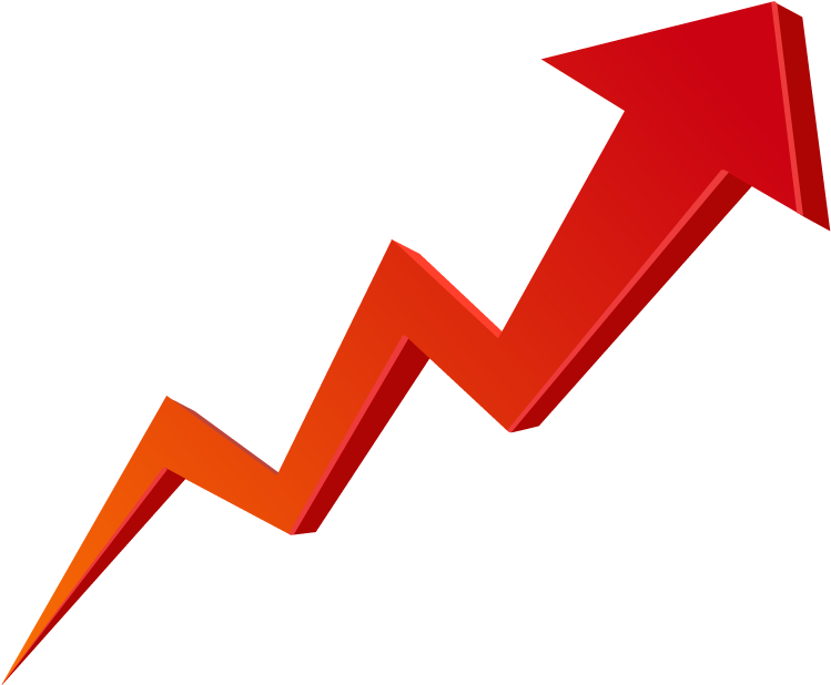 Going - Increase Clipart (848x477)