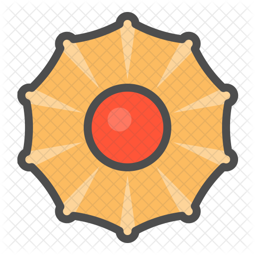 Strawberry Jam Cookie Icon - Dodecagonal Number (512x512)