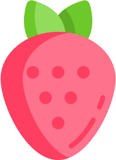 Strawberry Free Icon - Circle (512x512)
