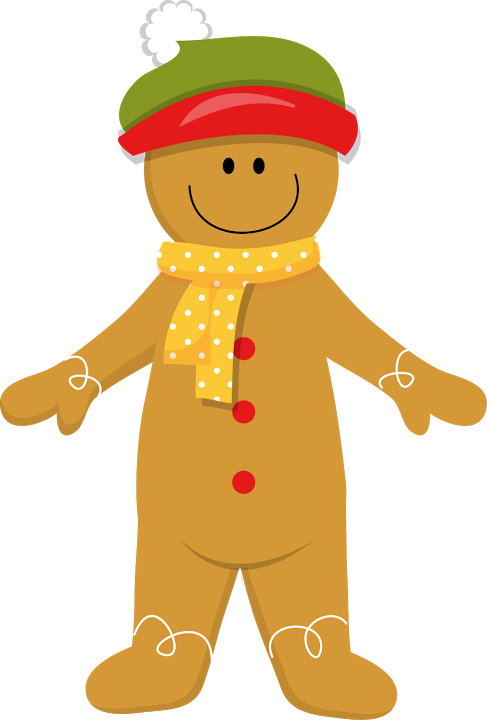 Christmas Gingerbread Man * - Christmas Ginger Bread (487x720)