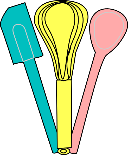 Baking Clipart Border - Cooking Equipment Clip Art (728x883)