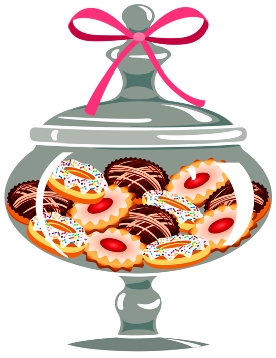 Gateaux - Page - Sweet Treats Clipart Png (600x788)