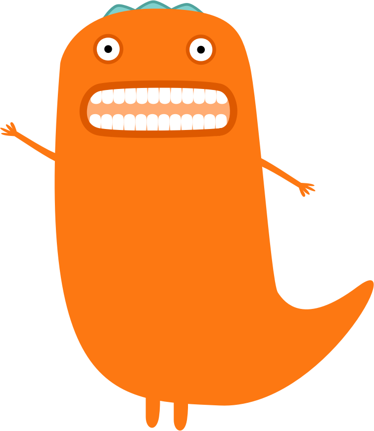 Orange Monster (756x872)