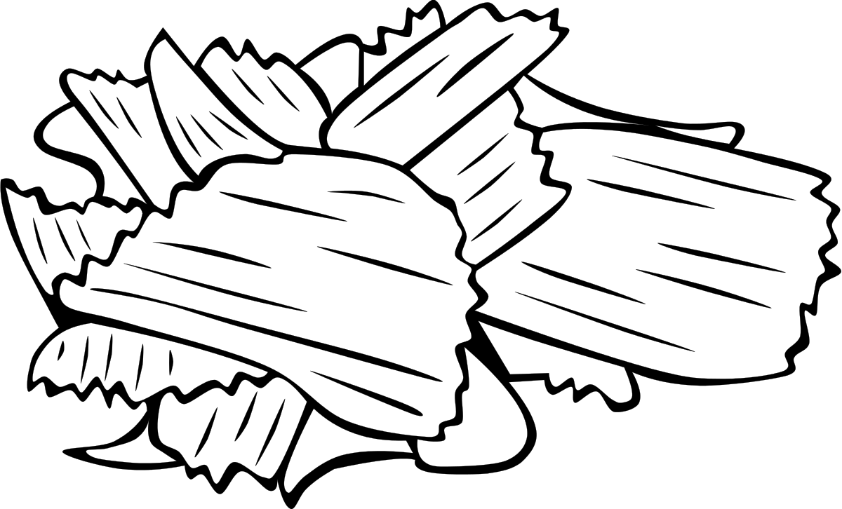 Potato - Potato Chips Clip Art (1200x726)