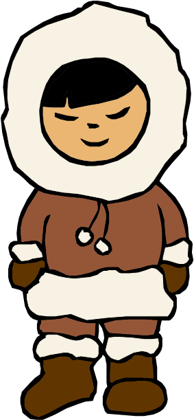 Inuit - Sticker (420x747)