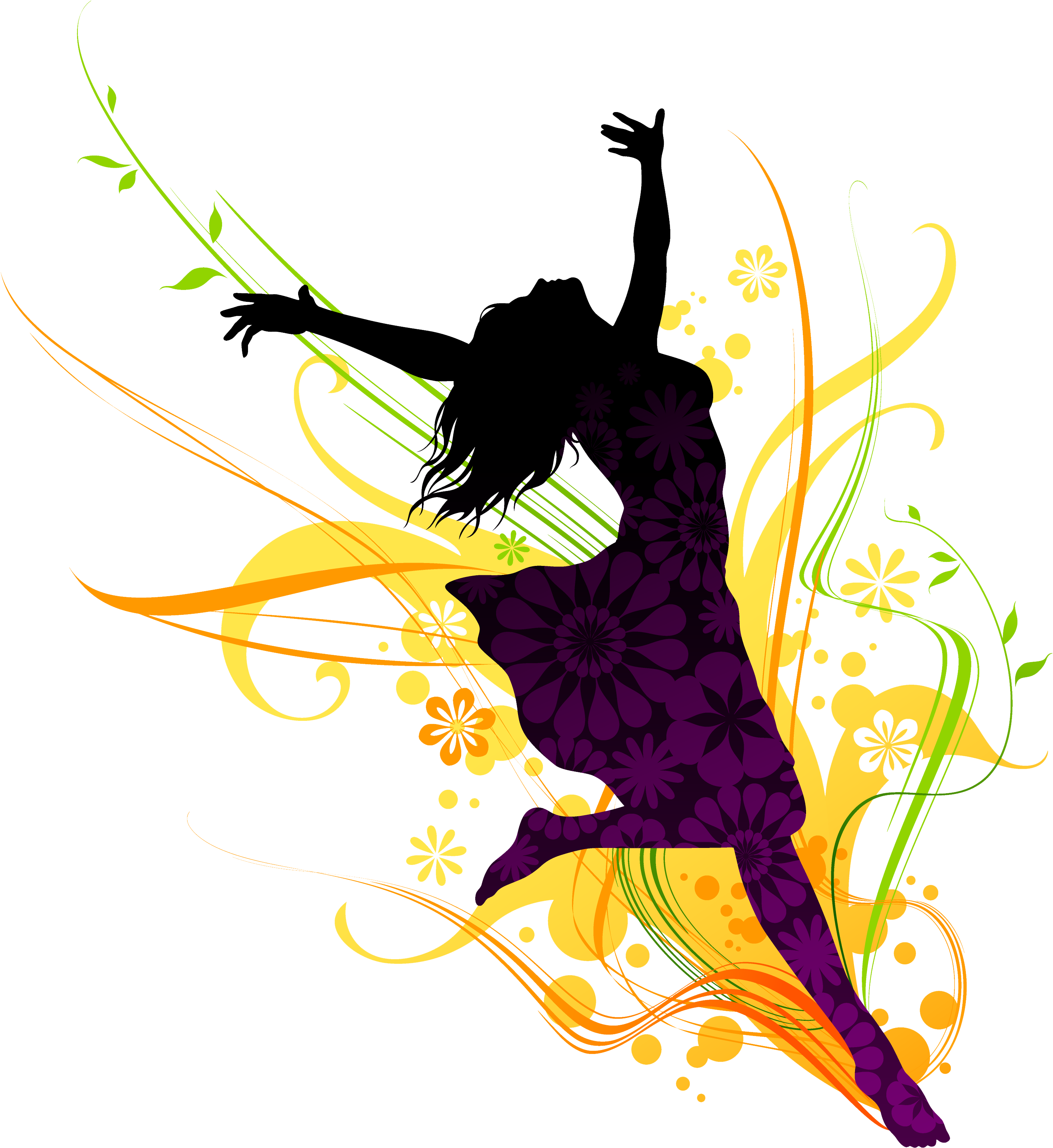 Dancing Girl (3300x3300)