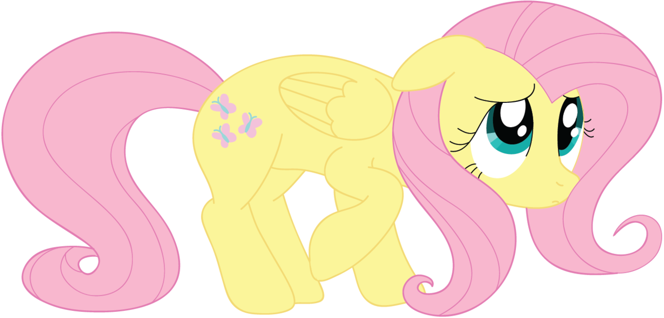 Sorry By Daieny - Fluttershy (1292x618)