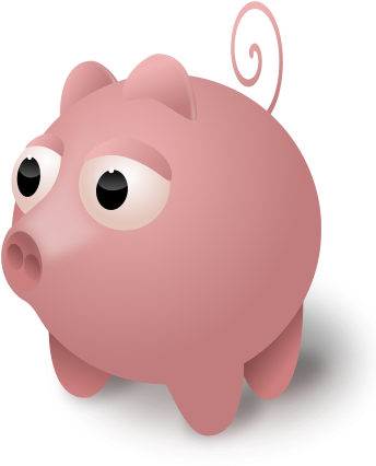 Pig - Clip Art (566x800)