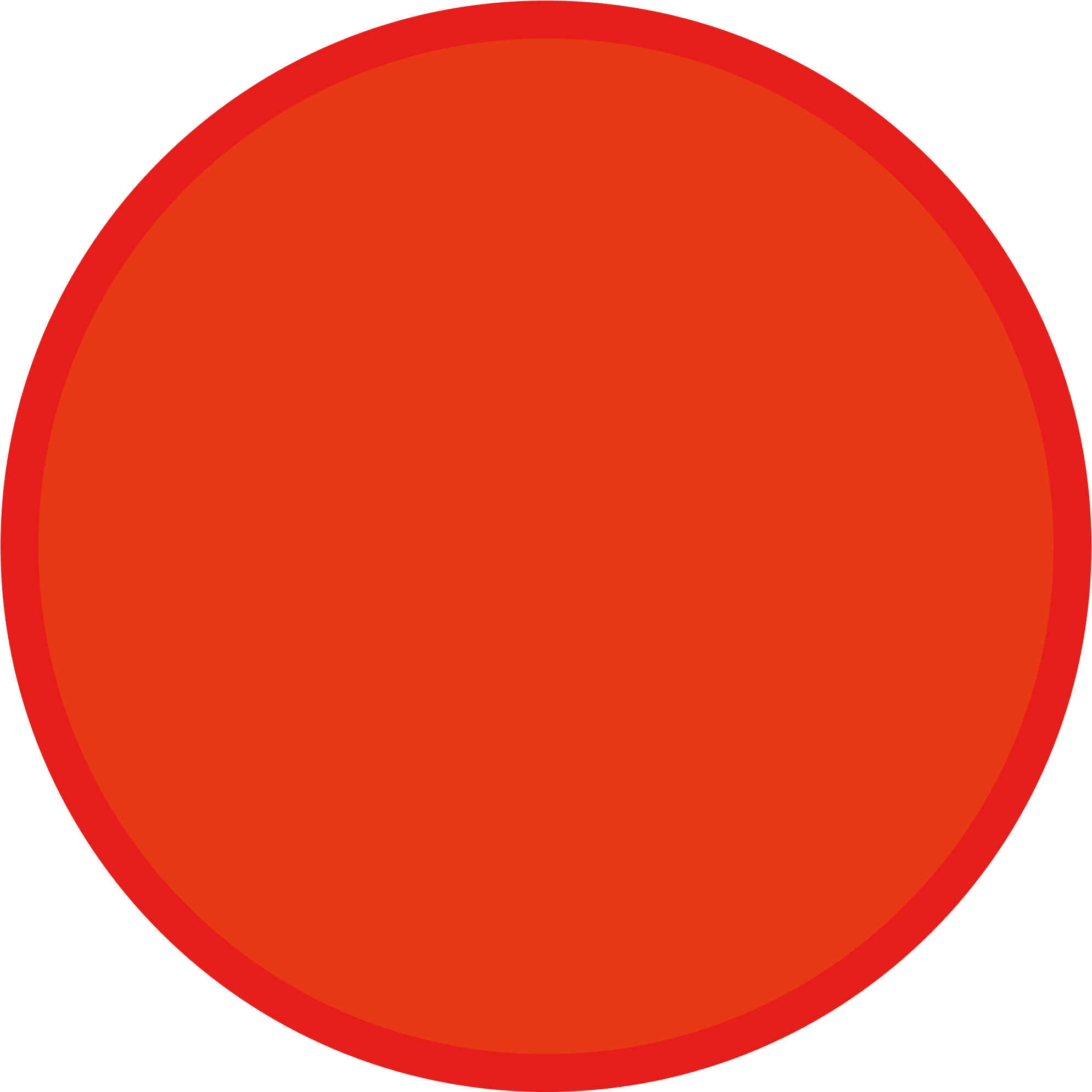 Open - Red Circle Png (2000x2000)