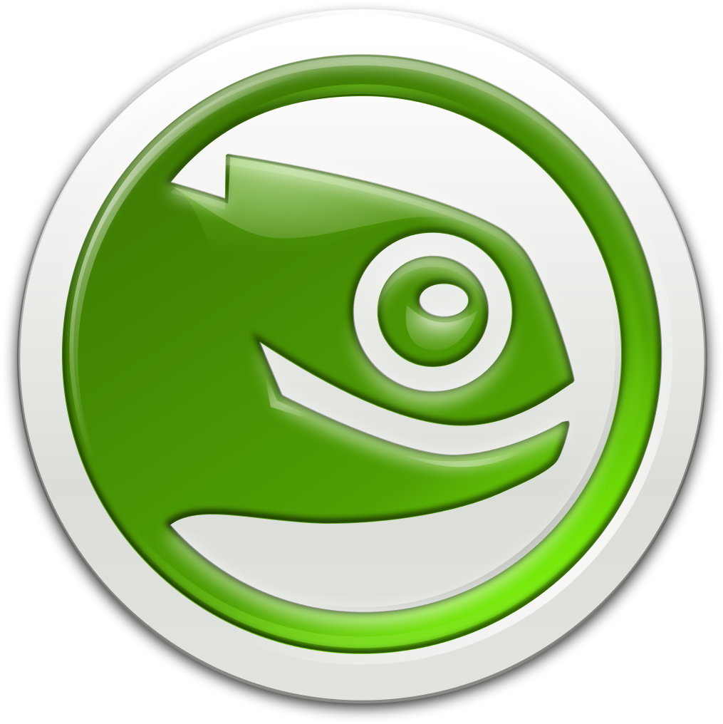 Opensuse Geeko Button Bling7 - Opensuse Logo Svg (1024x1024)