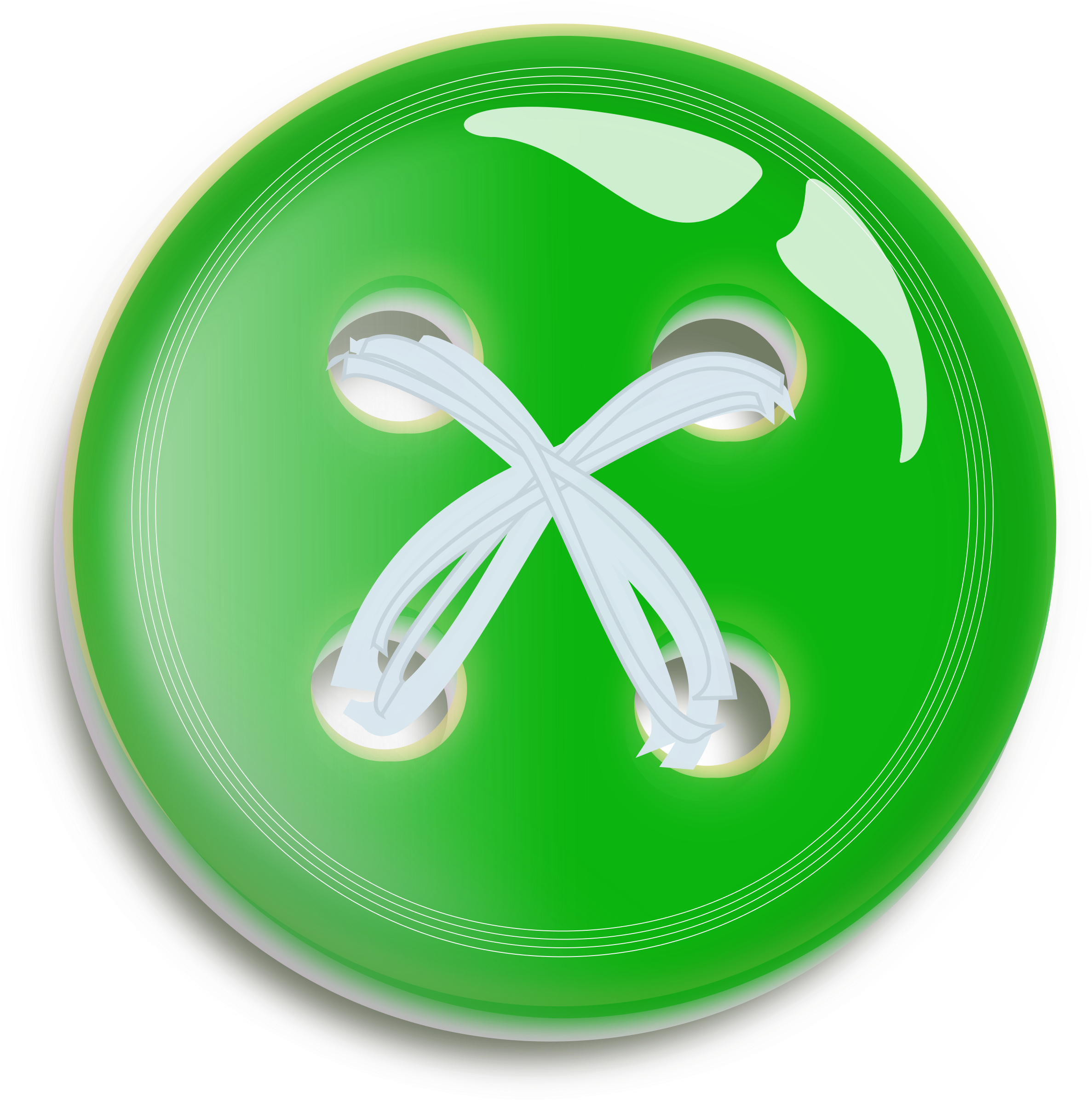 Button Clipart Clothes Button - Clip Art (2378x2400)
