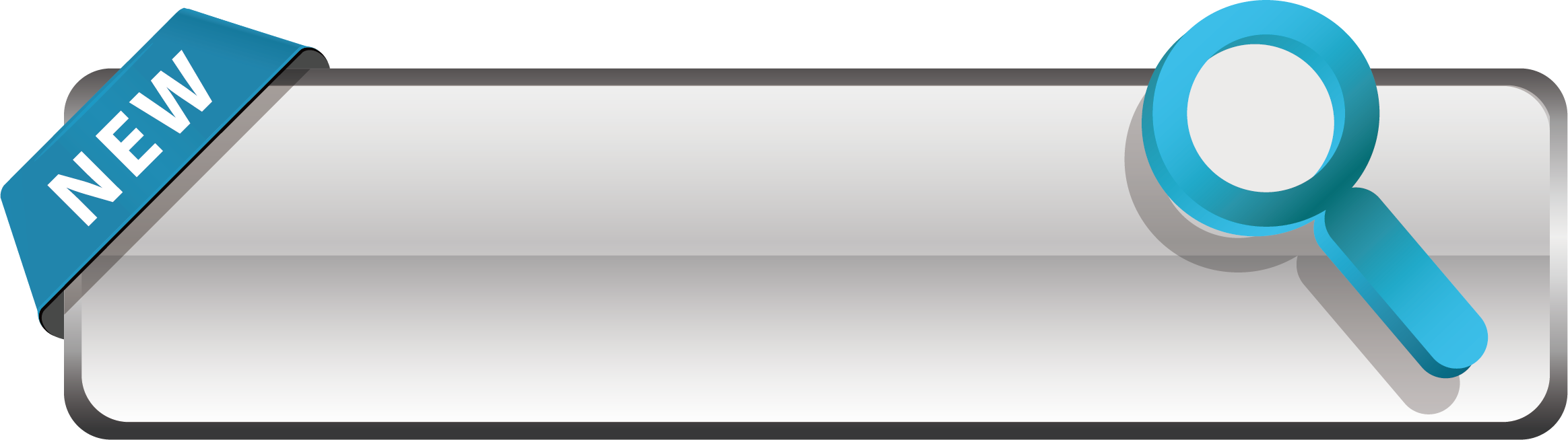 Button Adobe Illustrator Computer File - Monochrome (2328x654)