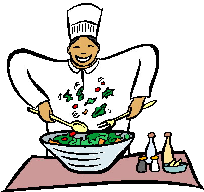 Restaurant - Gif Animé Salade (403x381)