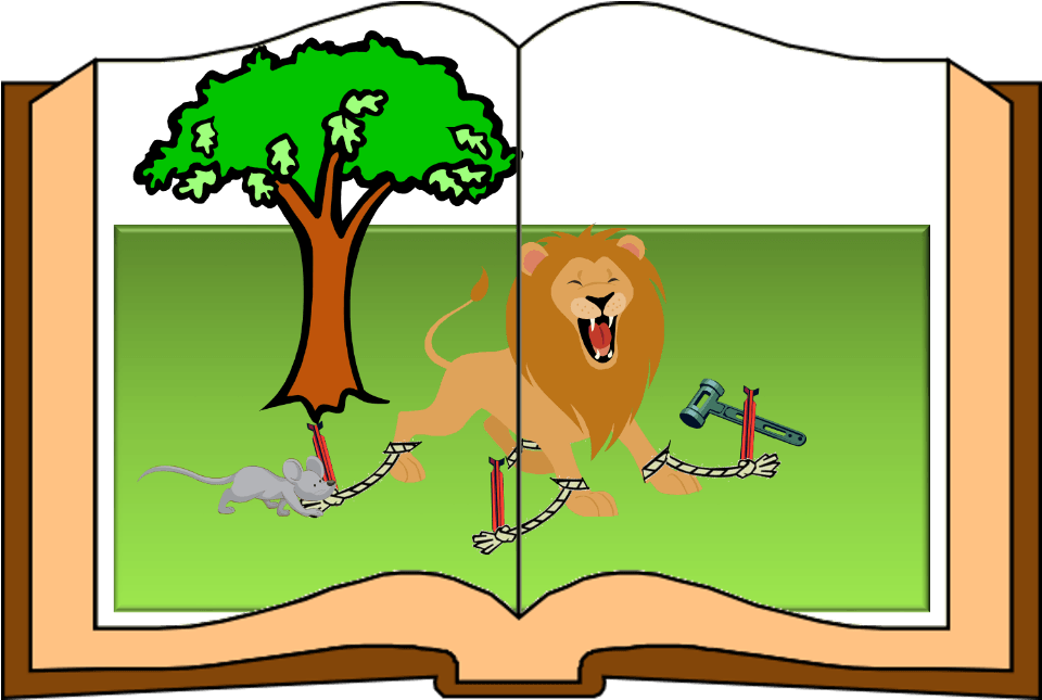 The Devil Is A Hungry Lion - Cartoon (959x651)