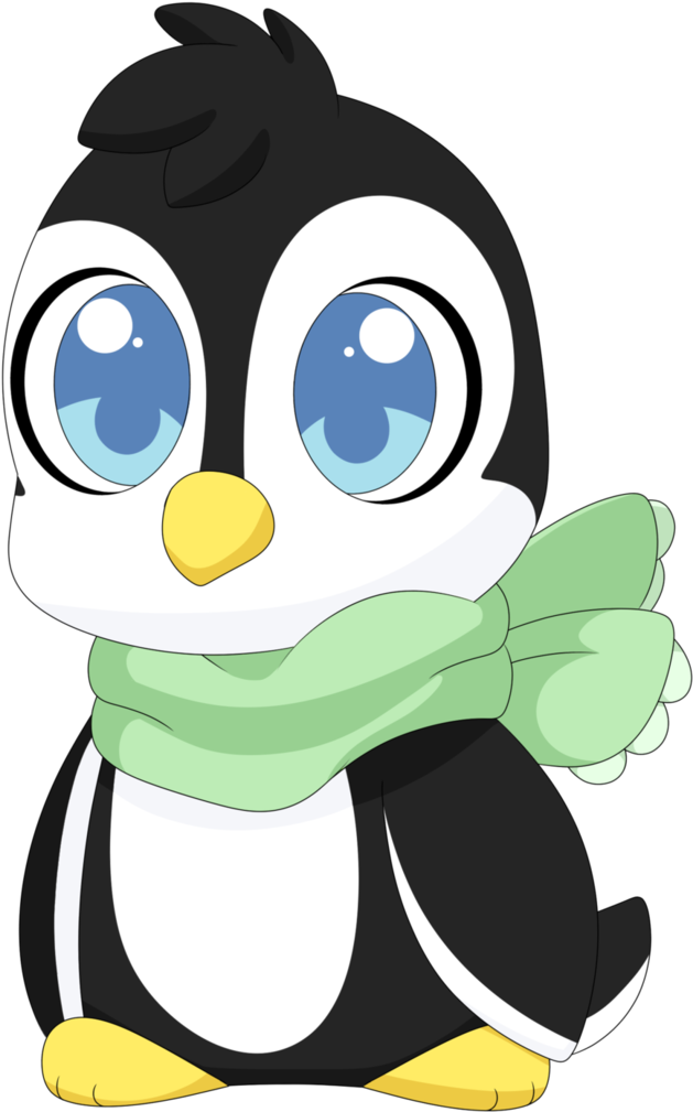 Cappy The Penguin By Cookie-kit - Cartoon (742x1076)