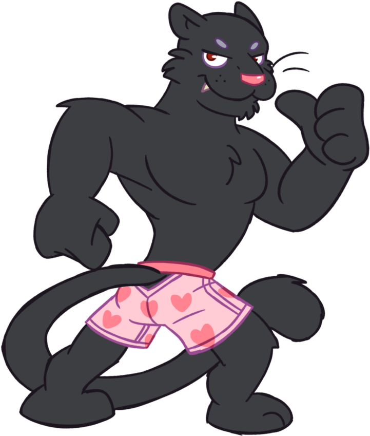 Panther 2 By Goronic - Cartoon (894x894)