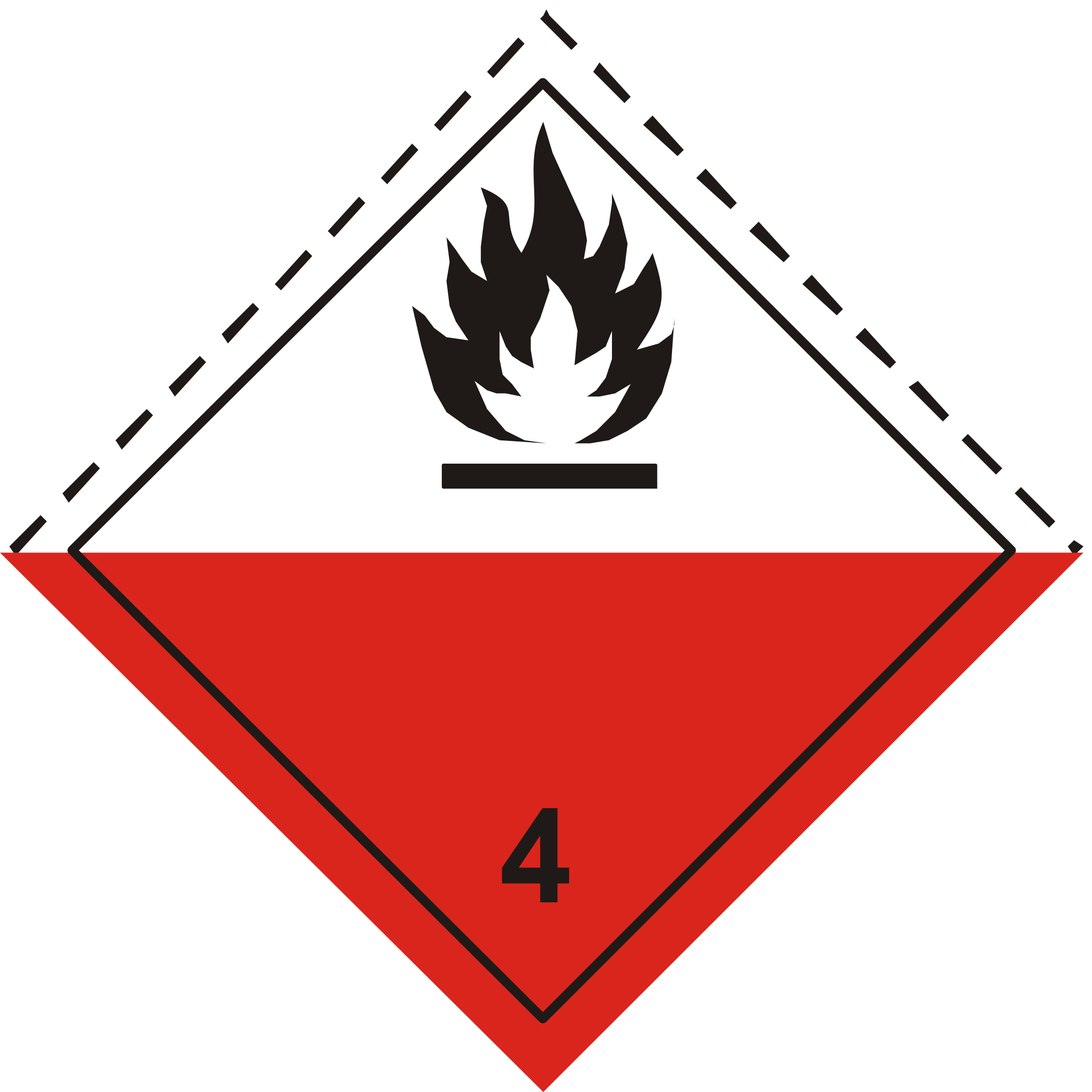 Big Image - Spontaneously Combustible Label (2400x2400)