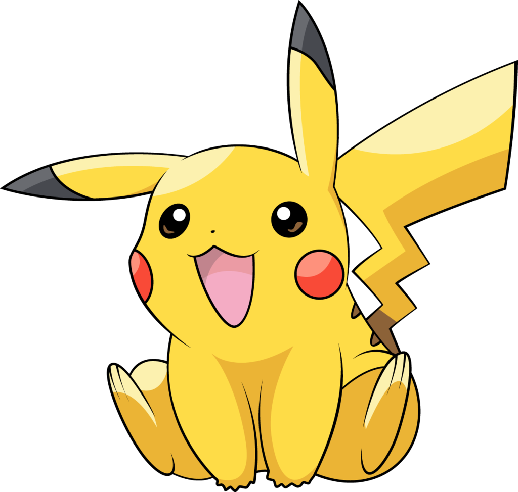 Pikachu Clipart Vector - Cartoon (1024x974)