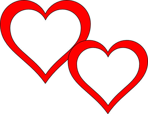 Clipart Herz (600x464)