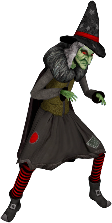 Evil Witch - Costume Hat (673x750)