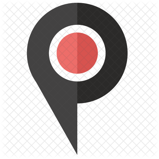 Location Pin Icon - Emblem (512x512)