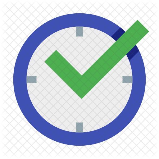 Realtime Court Reporting - Task Completed Icon (512x512)