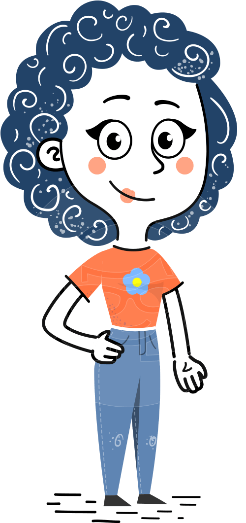 Cassidy Smiles - Cartoon (957x1060)
