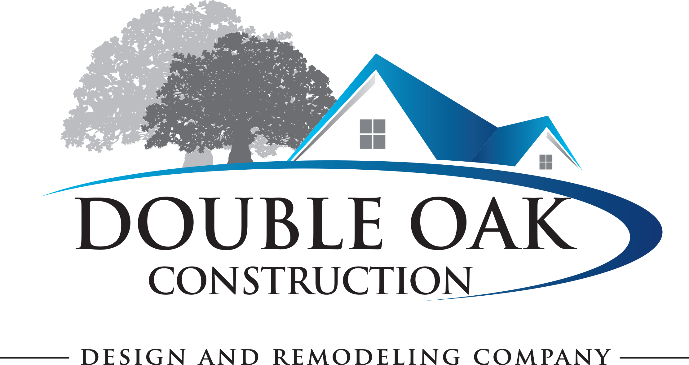 Double Oak Construction Logo - Embassy Construction, L.l.c. (2223x1179)