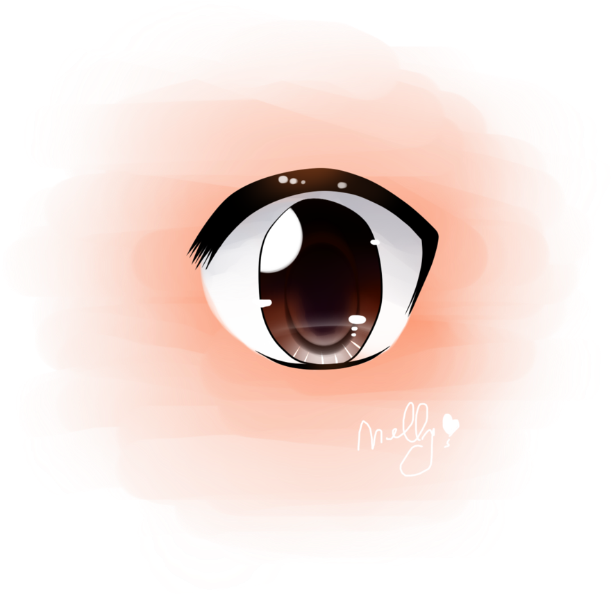 Brown Anime Eye By Clanklover2107 - Ring (1024x1170)