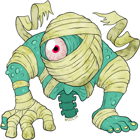 Mummies - - Cartoon (500x500)