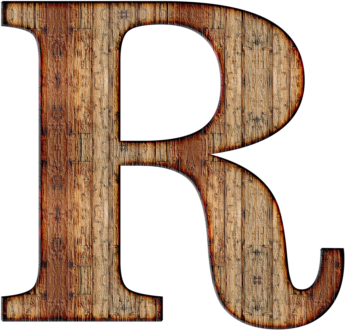 Is For Raise Some Hell - Letter R Transparent Background (1280x1232)