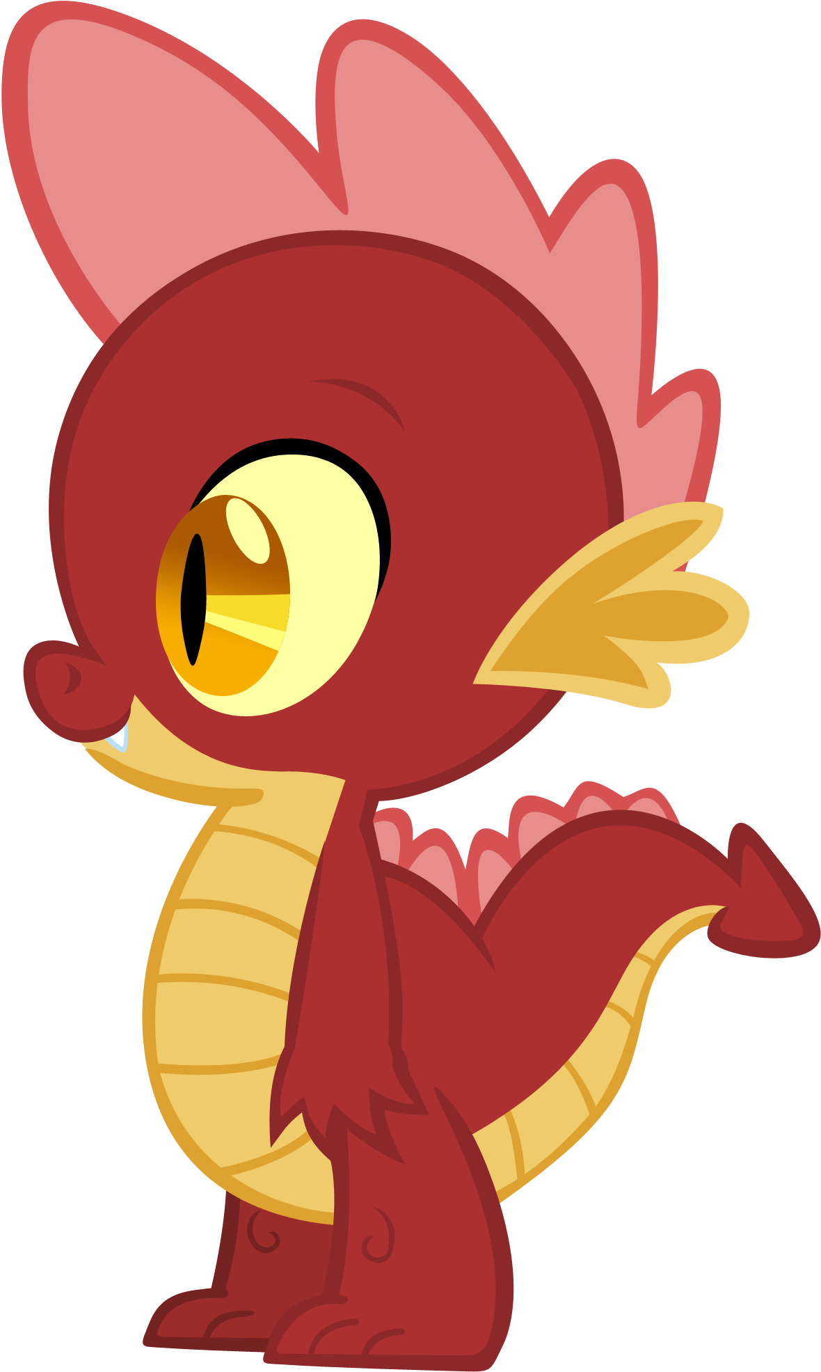Spike The Dragon Drawing (1377x2108)